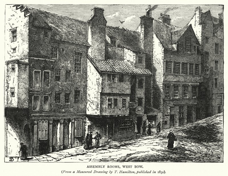 Samlingsrum, West Bow (gravyr) av English School