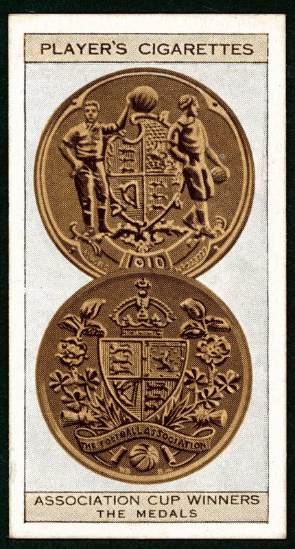 Föreningscupvinnare, Medaljerna (litho) av English School