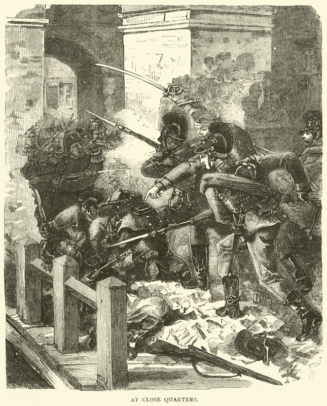 På nära håll, december 1870 av English School