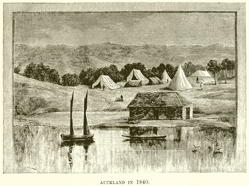 Auckland 1840 av English School