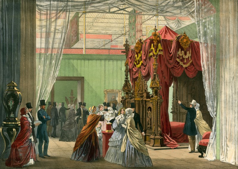Österrike, nr 1, Stora utställningen, 1851 av English School