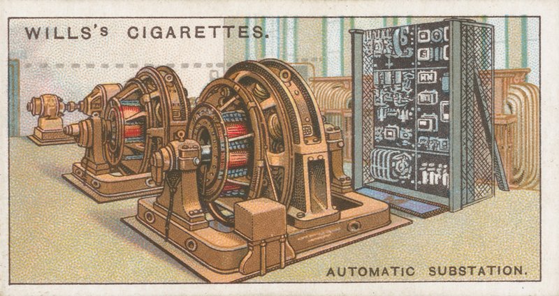 Automatisk transformatorstation av English School