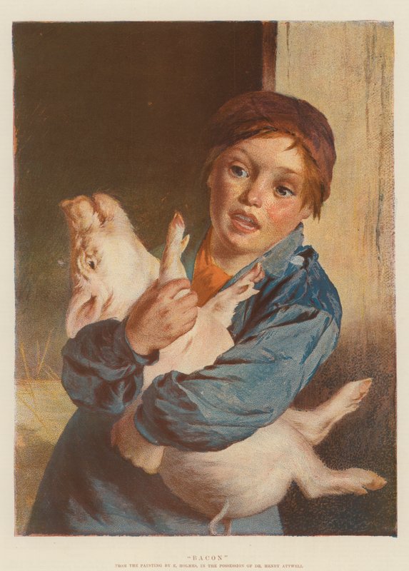 Bacon (kromolit) av English School