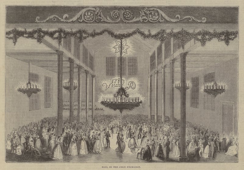 Boll i Corn Exchange av English School