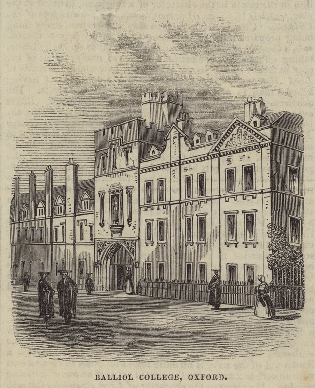 Balliol College, Oxford (gravyr) av English School