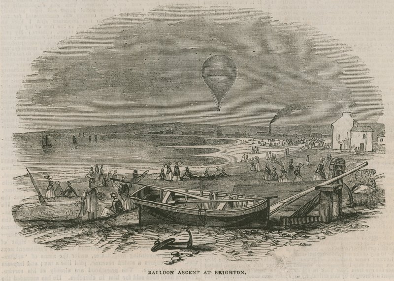Ballonguppstigning i Brighton av English School