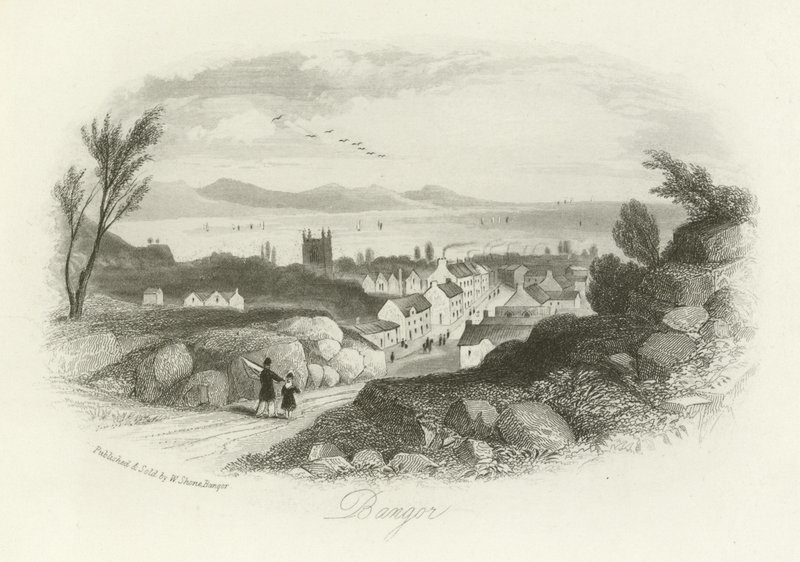 Bangor, norra Wales av English School