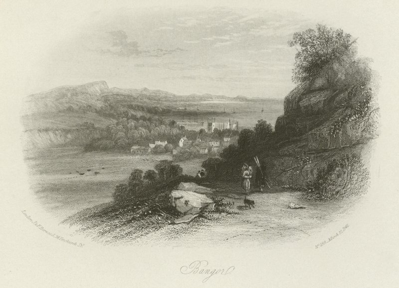 Bangor, norra Wales av English School
