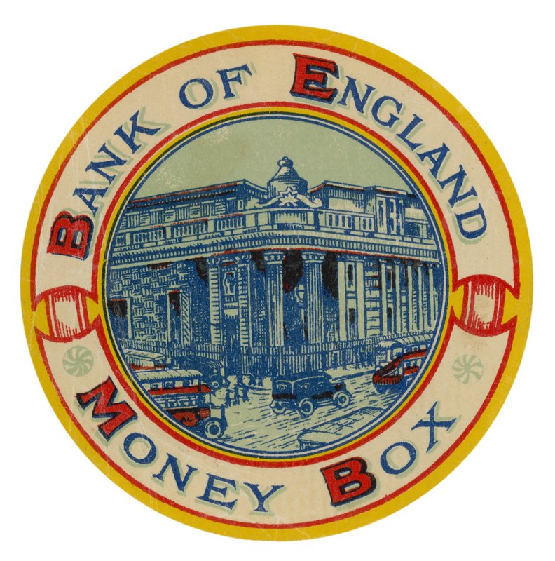 Bank of England, pengalåda av English School