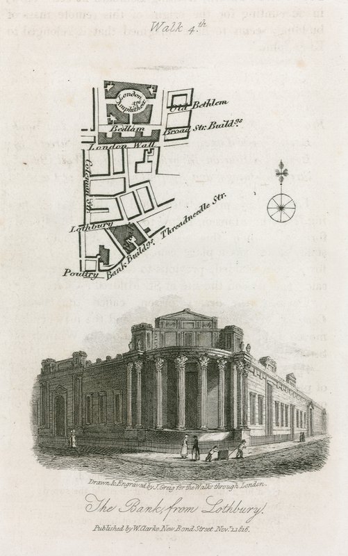 Bank of England, Sir John Soanes frontar av English School