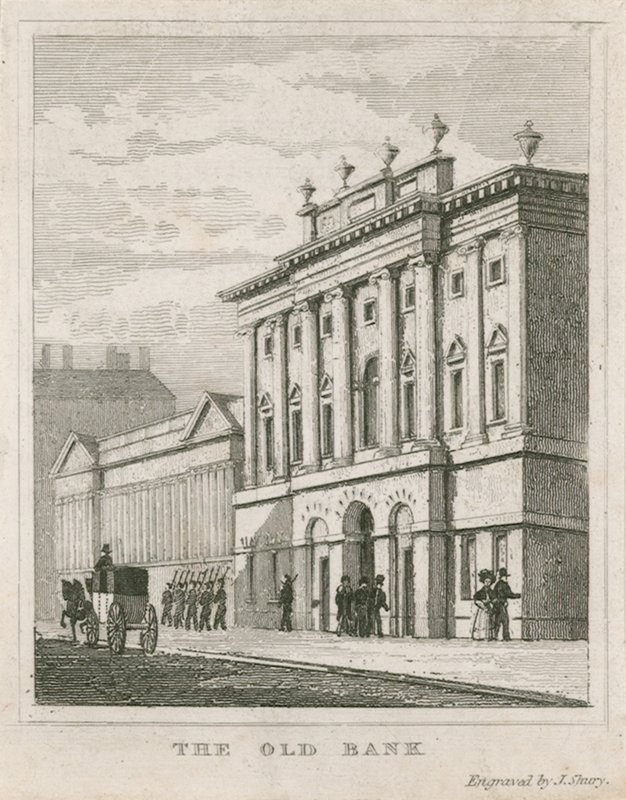 Bank of England, West Wing tillade av English School