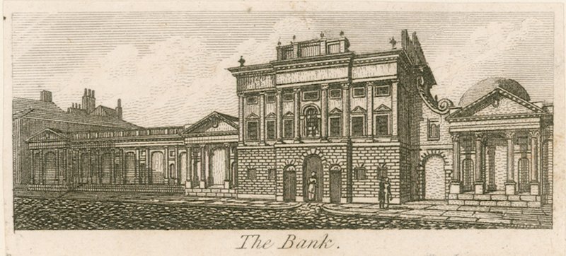 Bank of England, West Wing tillade av English School