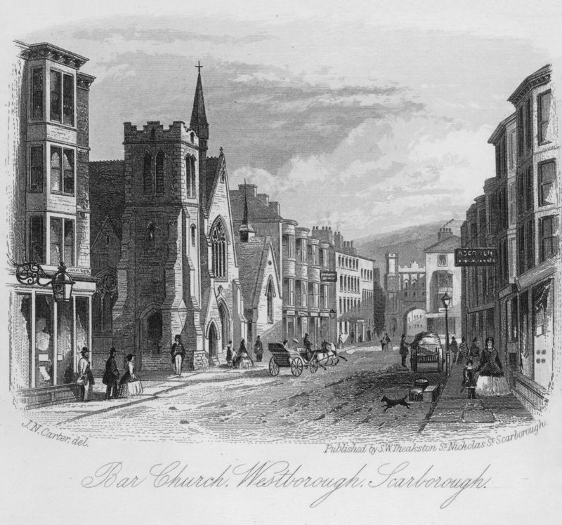 Bar Church, Westborough, Scarborough (gravyr) av English School