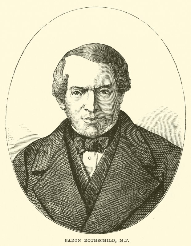 Baron Rothschild, MP (gravyr) av English School