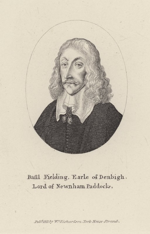 Basil Fielding, Earl of Denbigh (gravyr) av English School