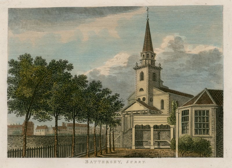 Battersea Church, Surrey av English School
