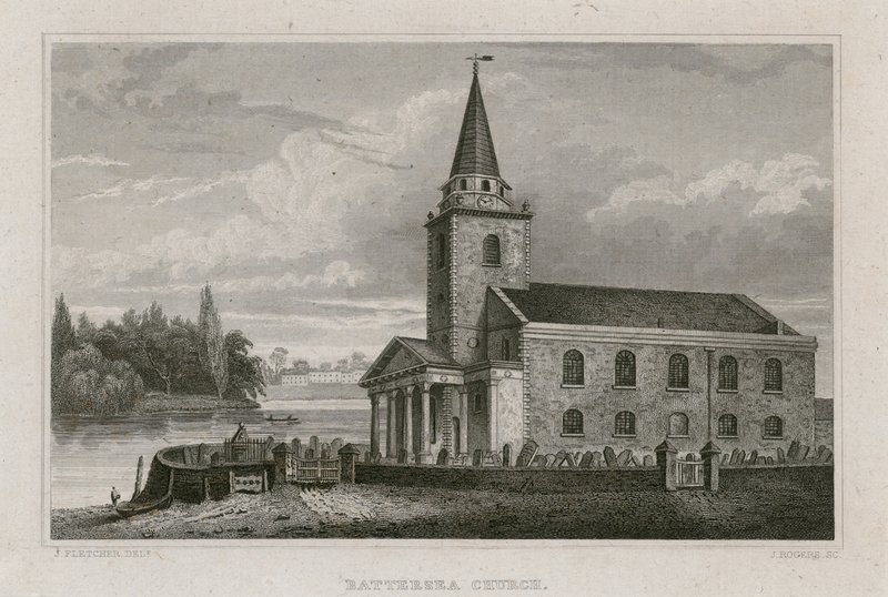 Battersea Church, Surrey av English School