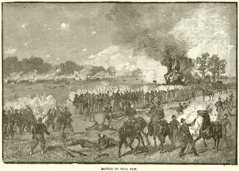 Battle of Bull Run av English School