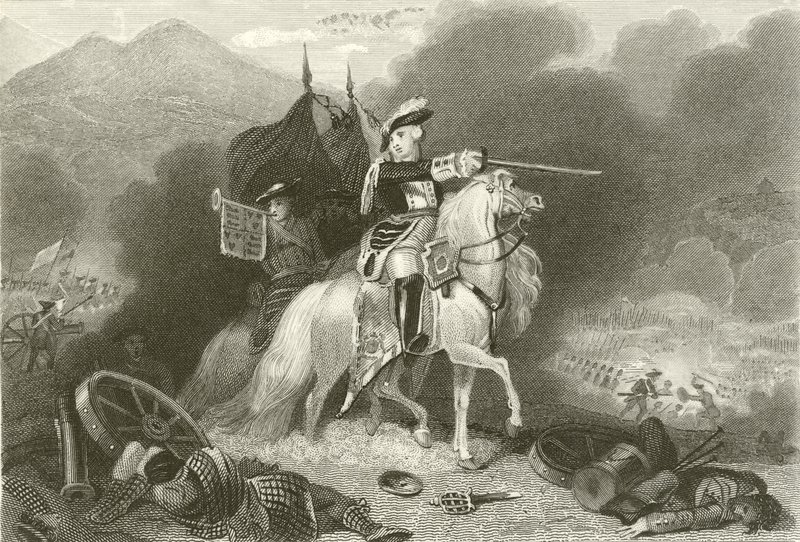 Slaget vid Culloden av English School