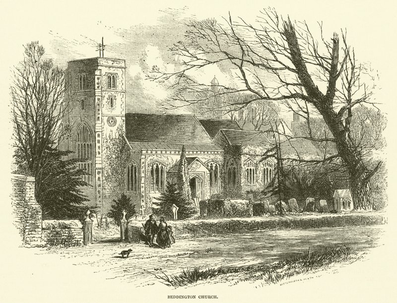 Beddington Church (gravyr) av English School