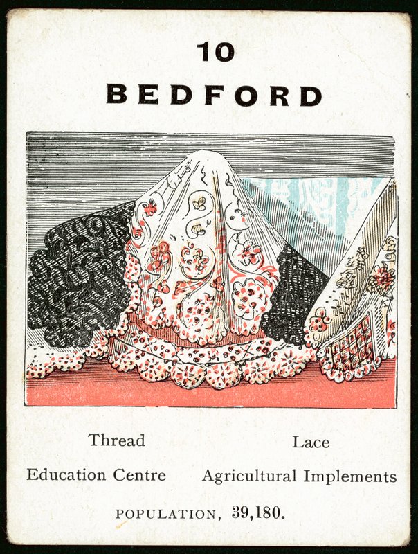 Bedford (färg litho) av English School