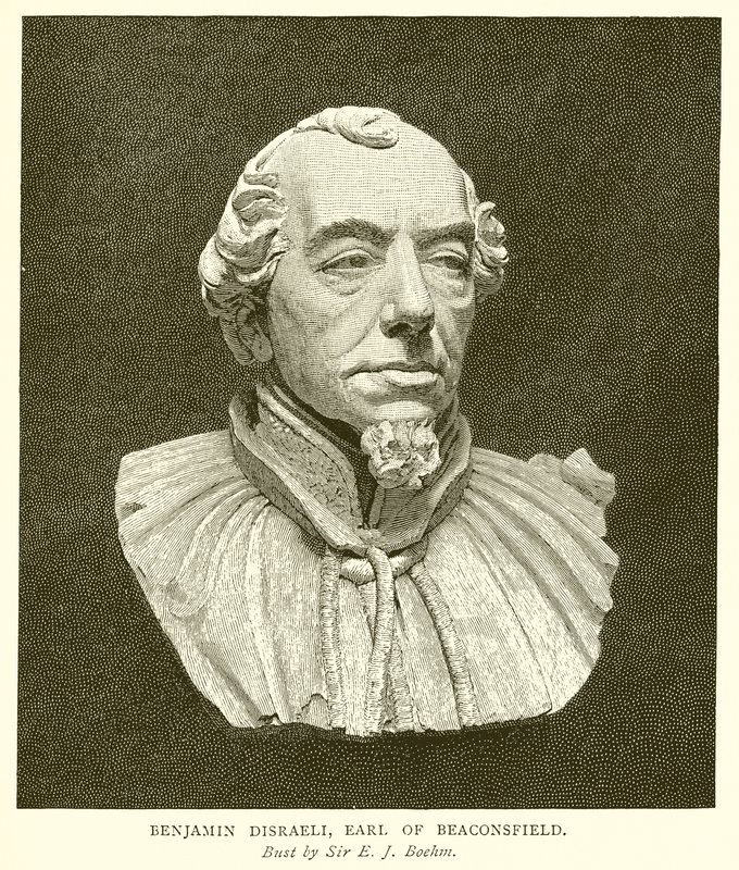 Benjamin Disraeli, Earl of Beaconsfield av English School