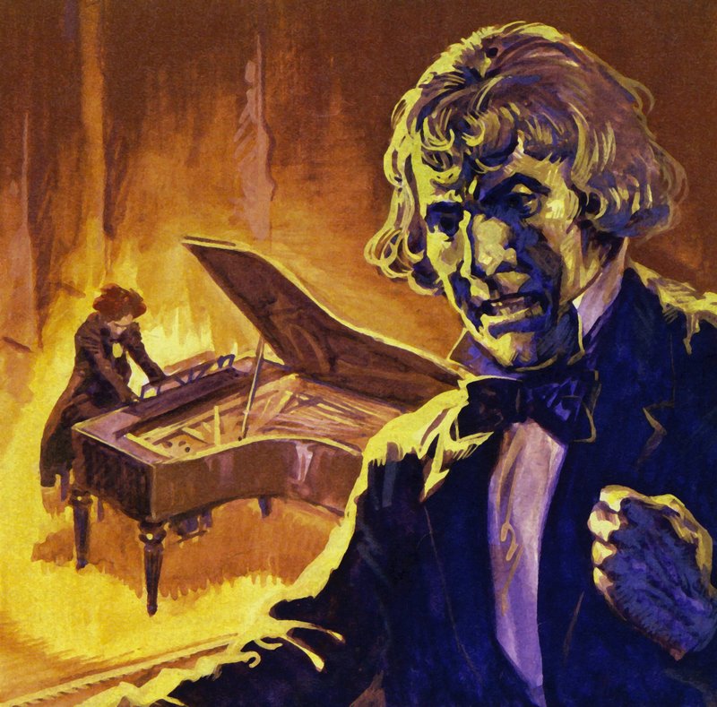 Berlioz vann Prix de Rome för sin kantat La Mort de Sardanapale av English School