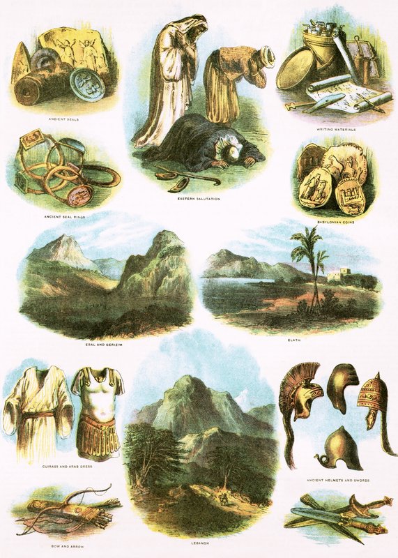Bibliska illustrationer av English School