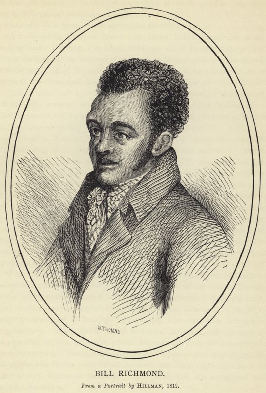 Bill Richmond, Från ett porträtt av Hillman, 1812 av English School