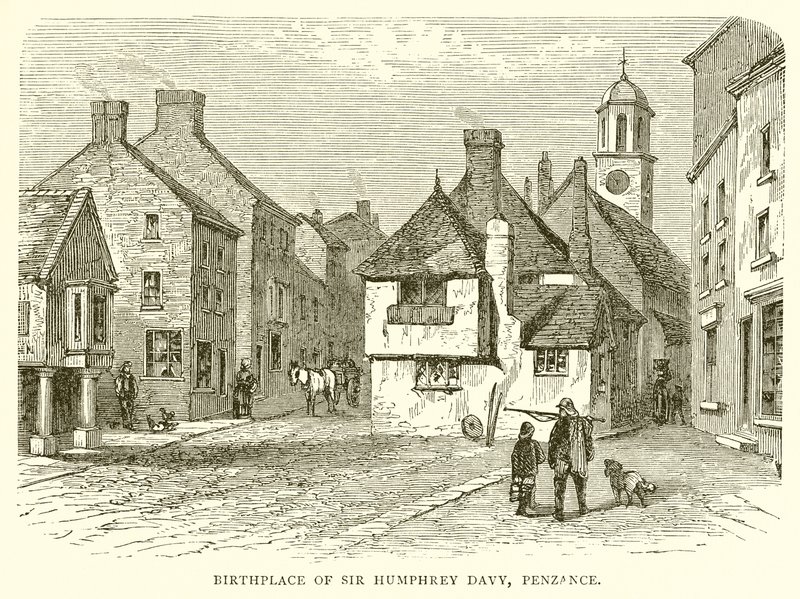 Sir Humphrey Davys födelseplats, Penzance av English School