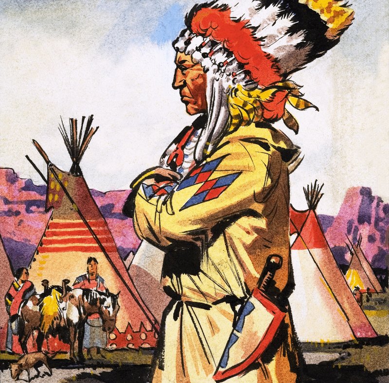 Blackfoot indian av English School