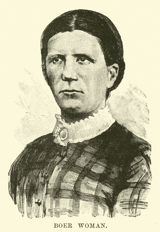 Boer kvinna av English School