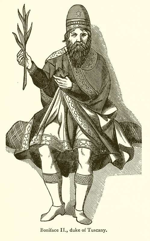 Bonifatius II, hertig av Toscana av English School