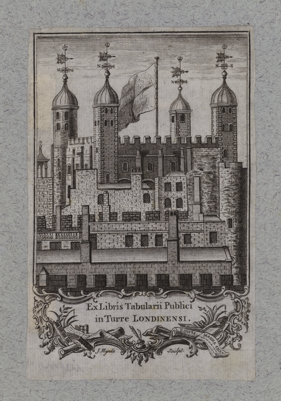 Boktavla, Tower of London av English School