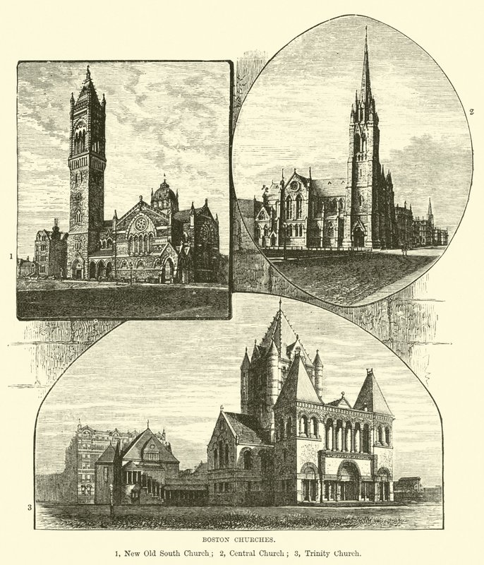 Boston kyrkor av English School