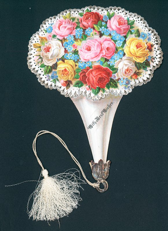 Bukett av blommor, kort av English School