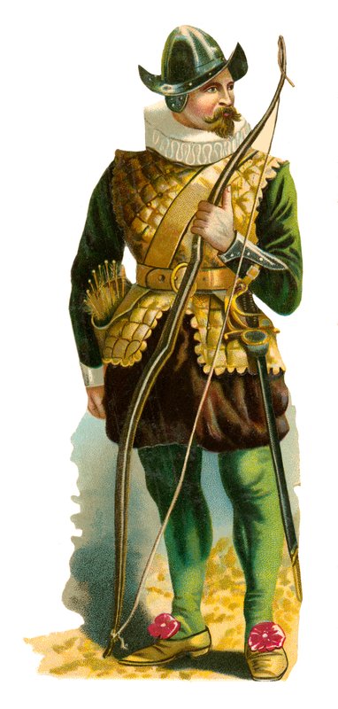 Bowman wa wakati wa Malkia Elizabeth I, 1559-1603swed av English School