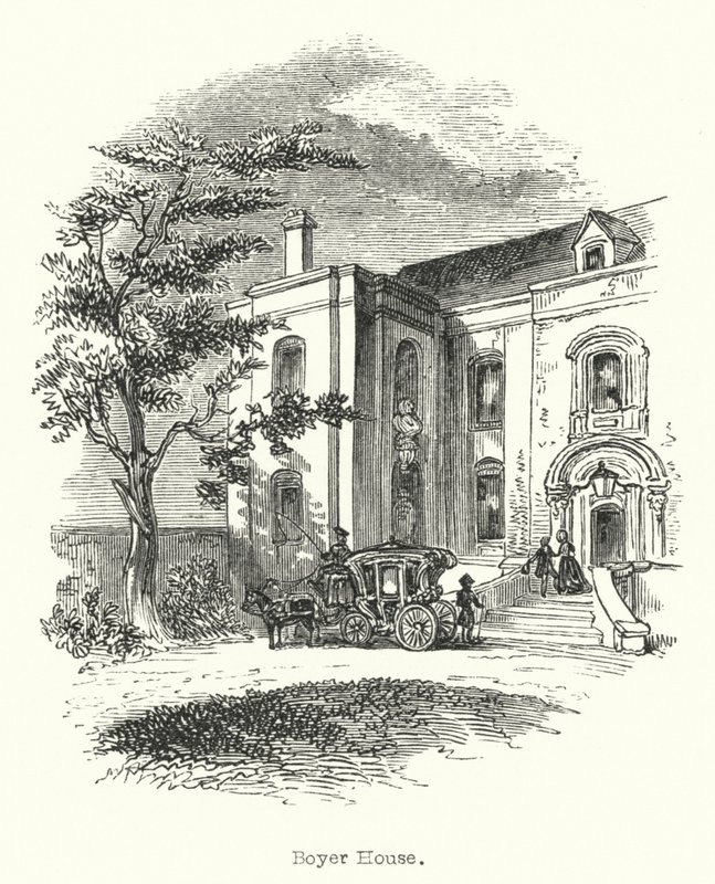 Boyer House (gravyr) av English School