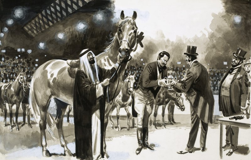 Brian Hughes lurade framgångsrikt New York Horse Show 1907 av English School