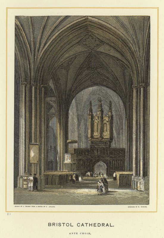 Bristol Cathedral, antekör av English School