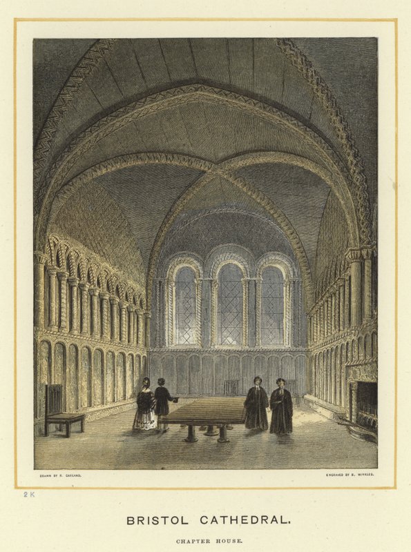 Bristol Cathedral, kapitelhus av English School