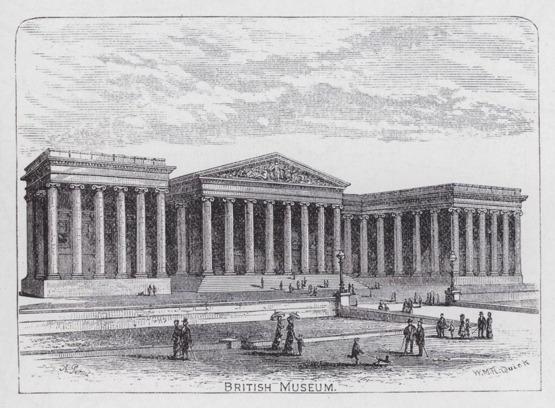 British Museum (gravyr) av English School