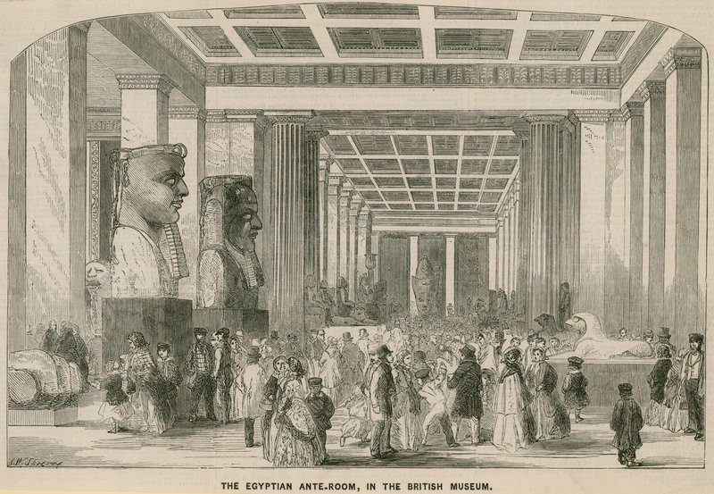 British Museum, egyptiska rummet av English School