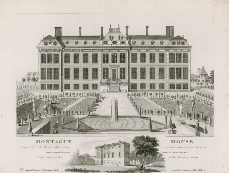 British Museum, New Building av English School