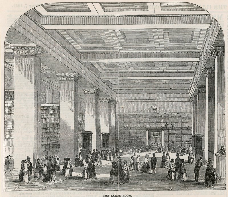 British Museum, Det stora rummet av English School