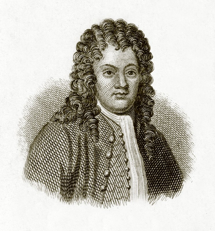 Brook Taylor, illustration från The Universal Historical Dictionary av George Crabb, publicerad 1825 av English School