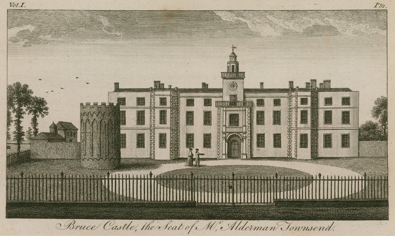 Bruce Castle, Tottenham, London, säte för Mr Alderman Townsend av English School