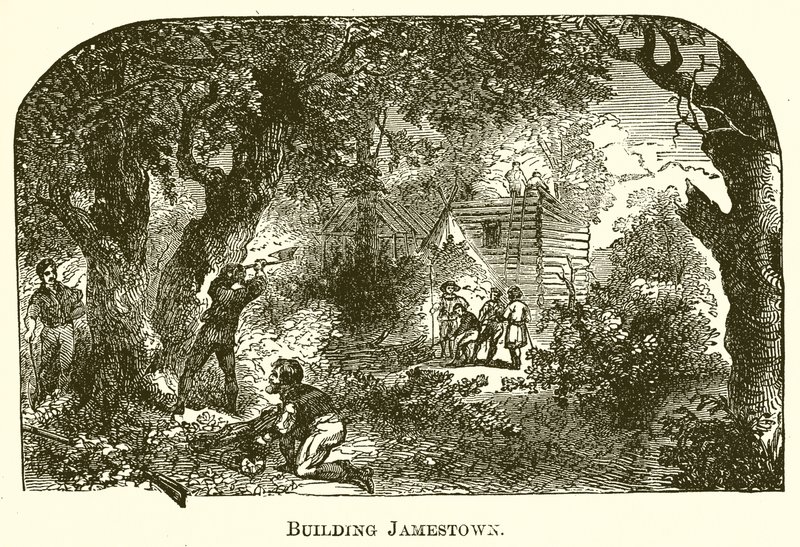 Bygga Jamestown av English School