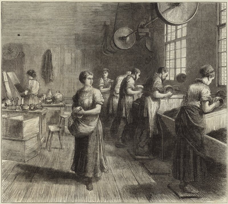 Byggnader och industrier i Sheffield av English School