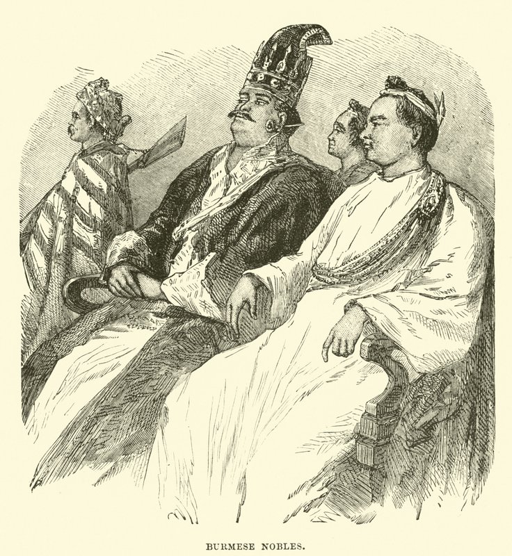 burmesiska adelsmän av English School